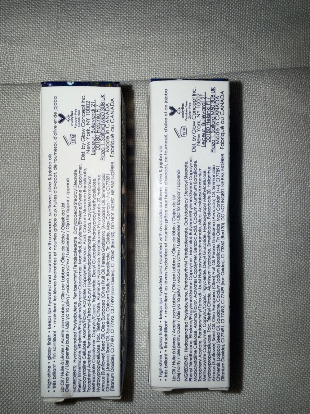 2 Winky Lux Lip Oil Beauty set of 2 New in Box - Picture 3 of 5